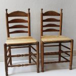 324-2 stoelen-hout