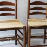 324-2 stoelen-hout-detail